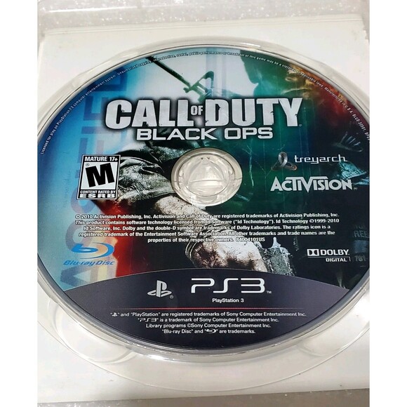 Call of Duty PS3 Game Lot  Ghosts 2013 & Black Ops 2010 Shooter Action Bundle - Picture 10 of 12